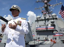 El almirante de la Armada Craig Faller, jefe del Comando Sur de Estados Unidos, asegura que las incursiones no deberían ser tema de preocupación. AP/L. Sladky