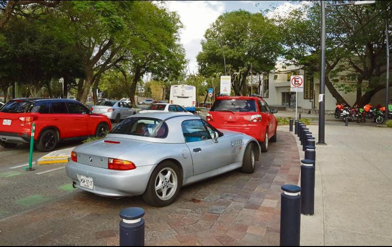 Señalan que agentes viales captarán las malas prácticas, por lo menos tres veces a la semana. EL INFORMADOR / R. Bobadilla