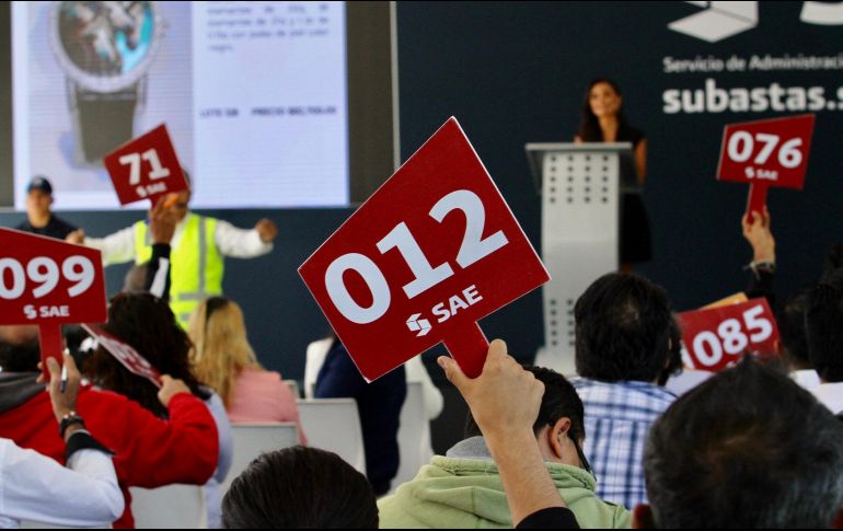 El Instituto para Devolverle al Pueblo lo Robado anunció que habrá subastas cada dos o tres semanas y se espera que se recauden alrededor de 21 millones de pesos. NTX / G. Granados