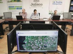 Desde el Centro de Monitoreo de la Sader se vigila cada paso que realizan los módulos de trabajo de ATM. ESPECIAL