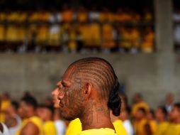 Los movimientos comenzaron el pasado 26 de julio y que ayer se movieron más de mil 500 pandilleros entre las prisiones de Ciudad Barrios y Chalatenango.. AFP/Archivo