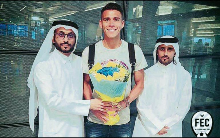 El club presentó al jugador en sus redes. @ALGHAFARA