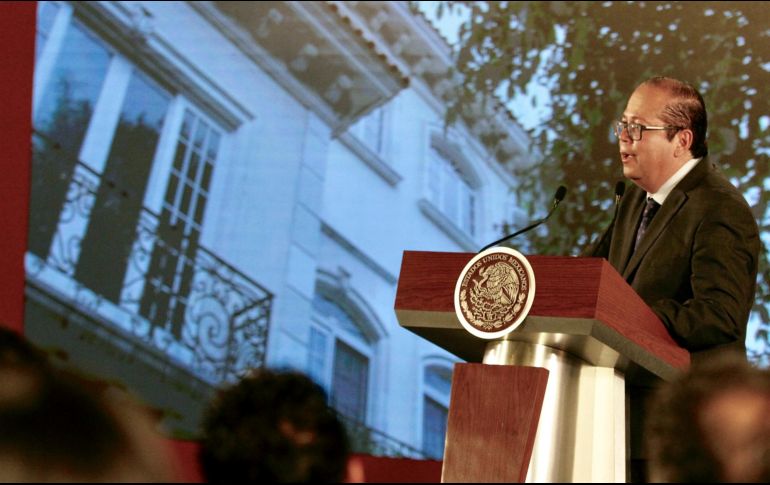 Explican que la casa donde estaba alojado el efectivo de Bosques de las Lomas será vendida una vez que se cumpla con los requisitos administrativos. NTX / A. Guzmán