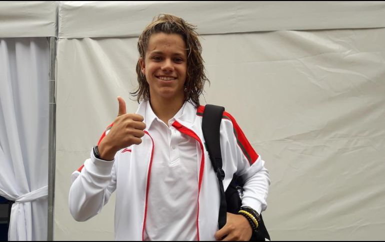 Font apenas tiene dos años de experiencia y es entrenado por su padre, Sergio Font. TWITTER / @COM_Mexico