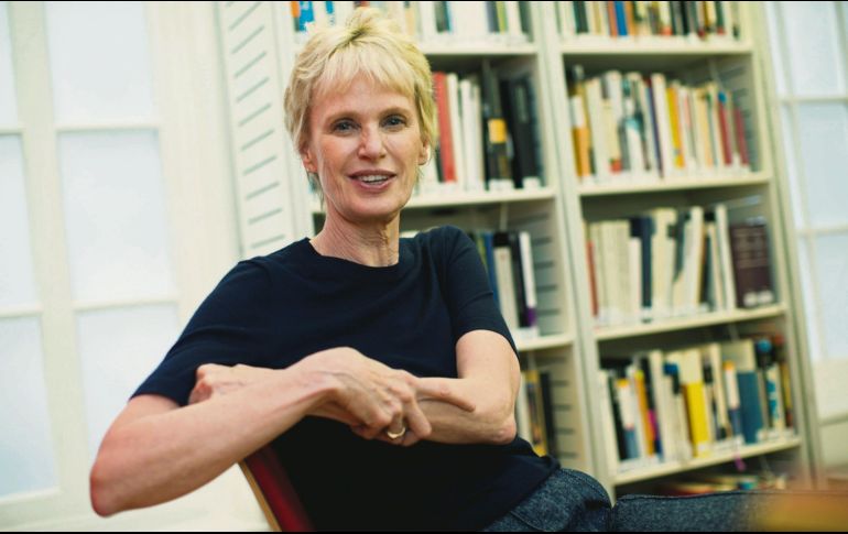 La escritora estadounidense, Siri Hustvedt, recibió este año el Premio Princesa de Asturias de las Letras. EFE