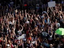 Aunque los principales impulsores de esta ley aseguran que se busca combatir la corrupción y extorsión a empresarios, un amplio sector social considera que criminaliza a los manifestantes. EFE/ARCHIVO