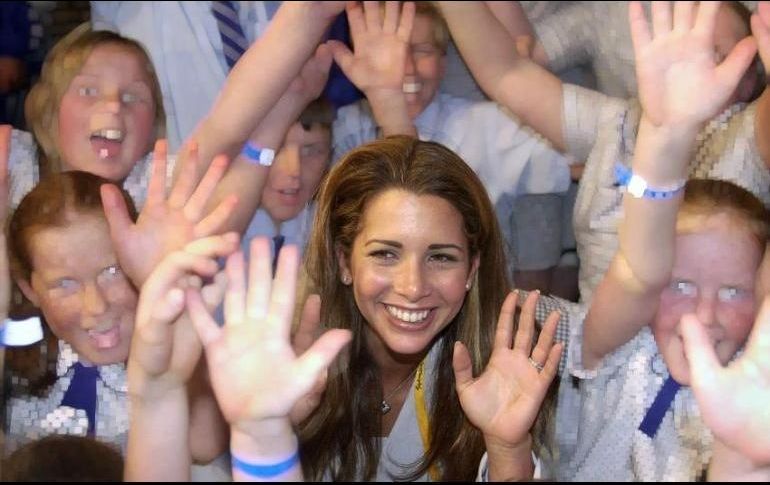 La princesa Haya se casó con Mohammed bin Rached al-Maktum en 2004 y es la sexta esposa. AFP / ARCHIVO