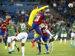 Los Granjeros se incorporarán a la tercera ronda de clasificación de la Liga Europa. EFE/G. Kefalas