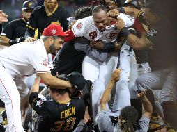 Los videos del enfrentamiento ya le dan la vuelta al mundo. AFP / A. Lyons