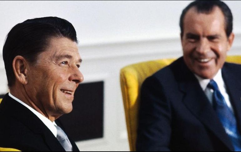 Reagan y Nixon tuvieron la conversación en octubre de 1971. GETTY