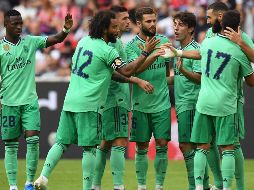 La victoria no escondió los problemas defensivos que tiene el equipo de Zinedine Zidane, que ha encajado 16 goles en los cinco encuentros dipsutados hasta el momento. AFP / C. Stache