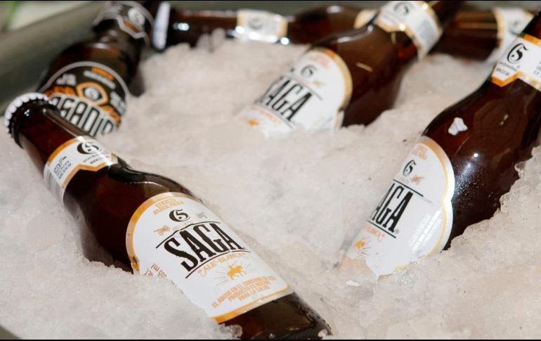 La cerveza que más se consume en México es la clara, con 43.4% de participación a nivel nacional. NOTIMEX/Archivo