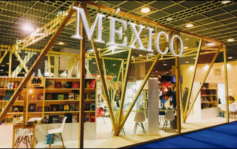 Fachada del Pabellón de México en el evento anual alemán, al que este año FCE no asistirá. NOTIMEX