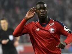 Pepé, que terminó segundo en al tabla de goleadores de la Ligue 1 la pasada temporada, se convierte en el jugador africano más caro de la historia. AFP / ARCHIVO