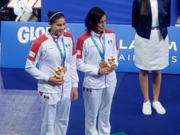 El dueto mexicano se conformó con el bronce en los Juegos Panamericanos de Lima. TWITTER / @CONADE