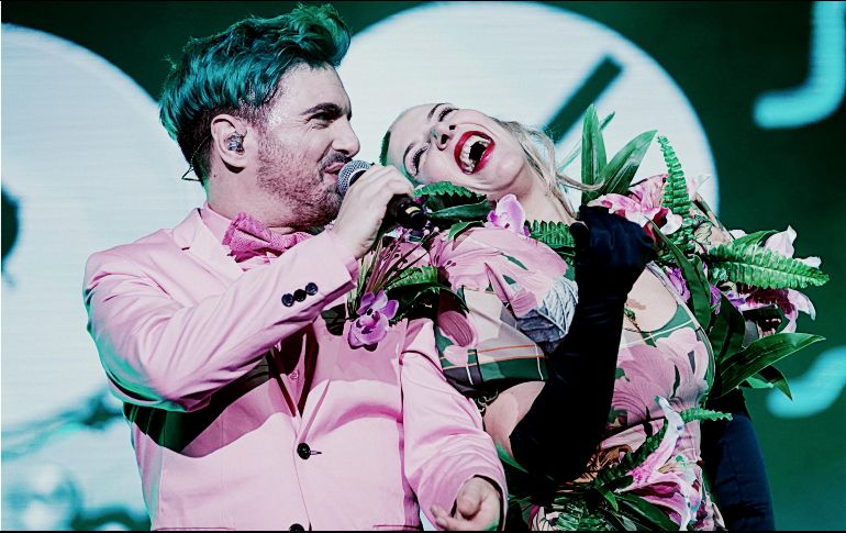 Alejandro Sergi y Juliana Gattas. El dueto vocal le ha dado forma y profundidad a la música de Miranda!. ESPECIAL