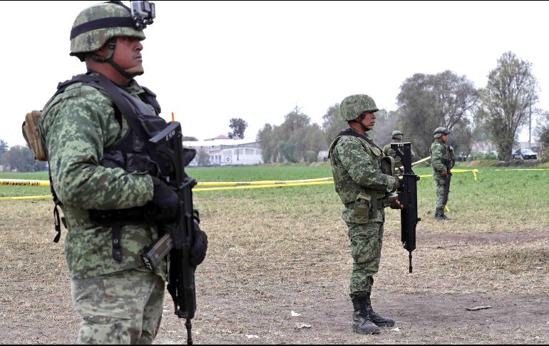 Elementos del Ejército realizaban recorridos de vigilancia cuando localizaron la cocaína entre la maleza. SUN / ARCHIVO