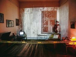 La muestra recrea las locaciones de algunos de los crímenes más famosos del mundo. EL INFORMADOR / F. Atilano