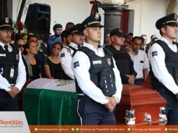 Con la muerte de Gómez Vargas y Hernández Galván, ya van 18 policías asesinados en 2019 a falta de cinco meses para que termine el año. ESPECIAL / Ayuntamiento de Tepatitlán
