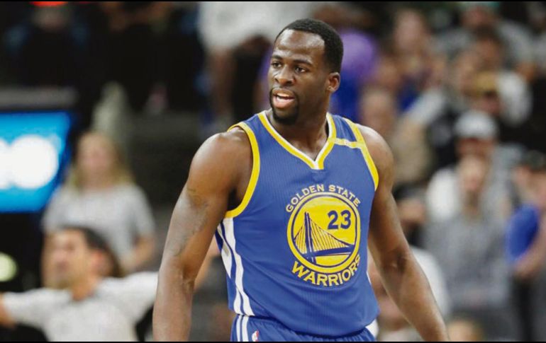 Draymond Green es uno de los referentes de los Warriors, junto con Stephen Curry y Klay Thompson. AP