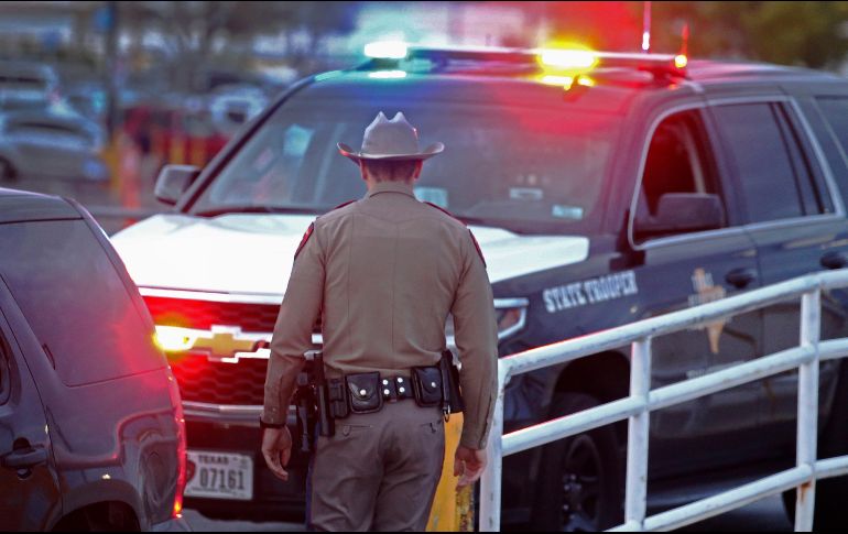 La policía dijo que consideraban que una diatriba racista y antiinmigrante subida a internet poco antes era obra de Crusius quien procedía de Allen. EFE / L. Smith