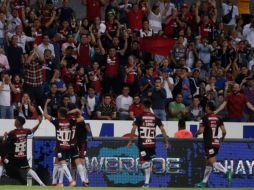 A pesar de la derrota sufrida a manos de Santos, los Rojinegros del Atlas comenzarán esta semana instalados en la zona de Liguilla. EL INFORMADOR / ARCHIVO