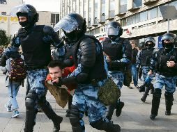 El Ministerio del Interior confirmó la detención de 600 personas, pero la oposición calcula que fueron al menos mil. AP