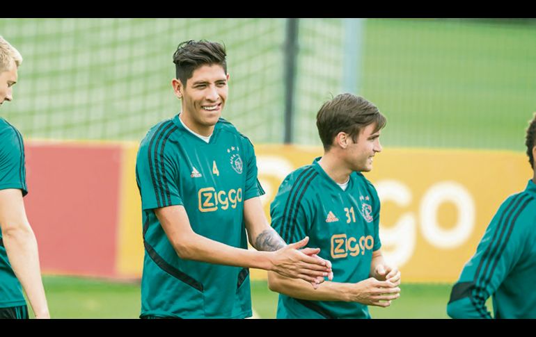 Edsón Alvárez flamante jugador del Ajax de Holanda. @AFCAjax