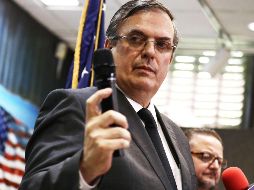 Ebrard informó que pedirá a la CIDH que realice un recorrido por centros de detención de migrantes en Estados Unidos. AFP/ARCHIVO