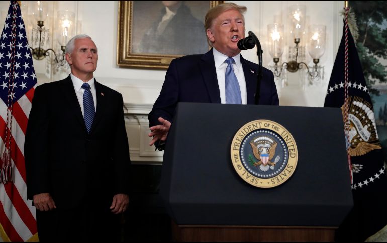 Trump ha sido acusado de alentar el resentimiento contra grupos étnicos minoritarios con su discurso divisivo. AP/E. Vucci