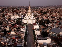 Las actividades de la Santa Cena que lleva a cabo la Luz del Mundo son del 6 al 15 de agosto y se espera la llegada de 600 mil fieles del extranjero. AFP/ ARCHIVO