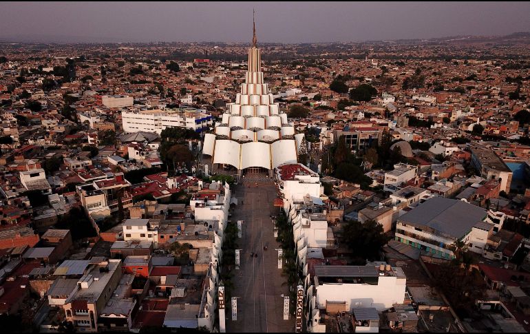 Las actividades de la Santa Cena que lleva a cabo la Luz del Mundo son del 6 al 15 de agosto y se espera la llegada de 600 mil fieles del extranjero. AFP/ ARCHIVO