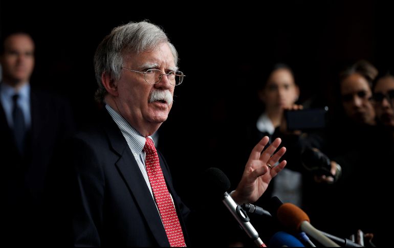 John Bolton asiste a la Conferencia Internacional por la Democracia en Venezuela, celebrada en Lima. EFE/ P.  Aguilar
