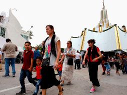 El lunes, la Luz del Mundo anunció que esperan a 600 mil visitantes para participar de las celebraciones de la Santa Cena, la cuales comenzaron este martes 6 de agosto y se extenderán hasta el 15 del mismo mes.  AFP/ ARCHIVO