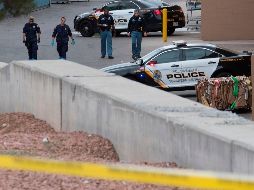 Elementos del FBI y policías realizan este martes labores en la escena del crimen en El Paso, Texas. AFP/M. Ralston