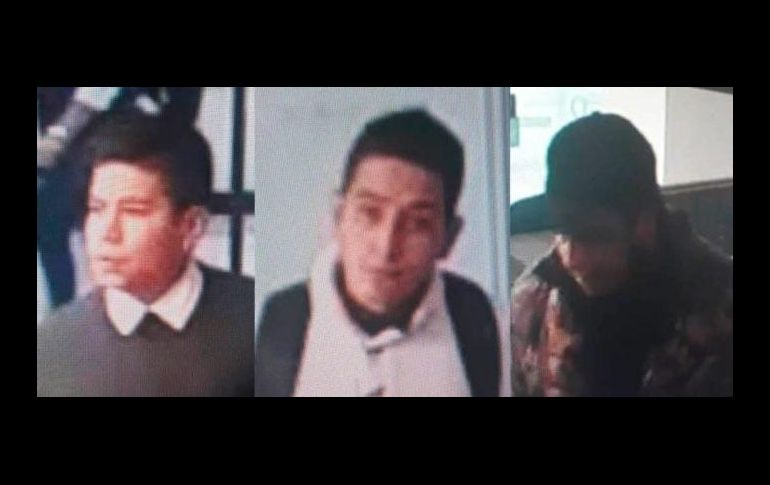 Al lugar ingresaron seis sujetos armados, tres de los cuales fueron captados por las cámaras. ESPECIAL