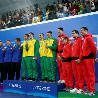 Equipo mexicano de natación gana medalla histórica en Lima