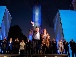 Los opositores Alberto Fernandez y Cristina Fernandez dudan del software que utilizará la empresa designada por el Gobierno para procesar los resultados provisionales. AP/Frente de Todos