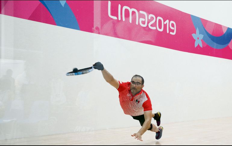 En el raquetbol, México conisguió su medalla de oro número 24, aunque más tarde se sumarían dos preseas doradas más. AP