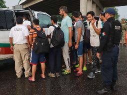De los detenidos, 29 de ellos dijeron ser de Honduras, 111 de Guatemala y 11 de El Salvador. AFP / ARCHIVO