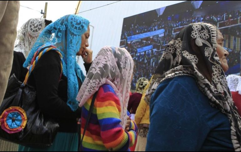 Según Silem García Peña, uno de los camiones que traslada fieles recibió un disparo y otro fue apedreado, sin que se reporten víctimas. EL INFORMADOR / ARCHIVO