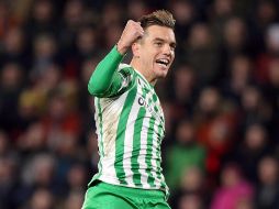 La temporada pasada disputó 45 partidos con el Betis y marcó 16 tantos. EFE / ARCHIVO