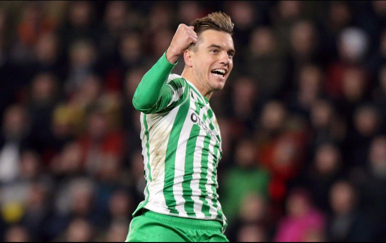 La temporada pasada disputó 45 partidos con el Betis y marcó 16 tantos. EFE / ARCHIVO