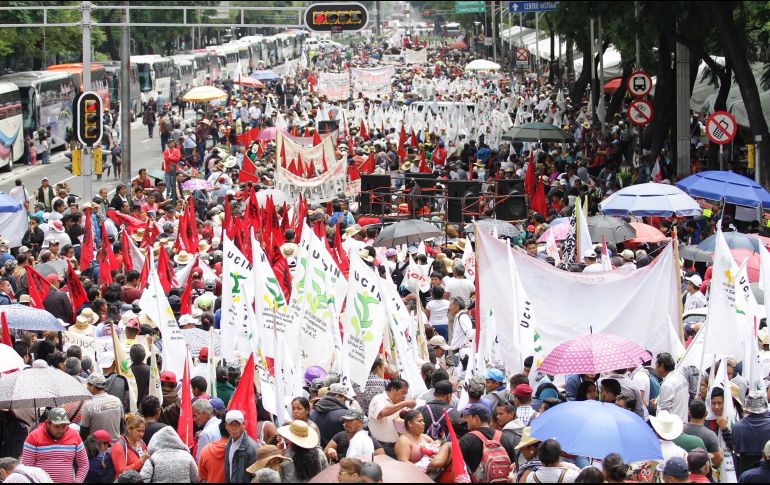 El FAC demanda una mesa de diálogo con López Obrador para pedirle mayor transparencia en el manejo de los recursos para este sector. NTX/G. Granados
