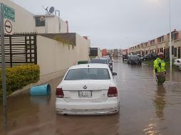 Hacia las 15:00 horas se concluyeron los trabajos en Los Tréboles, que fue el punto más afectado. ESPECIAL / Bomberos de Zapopan