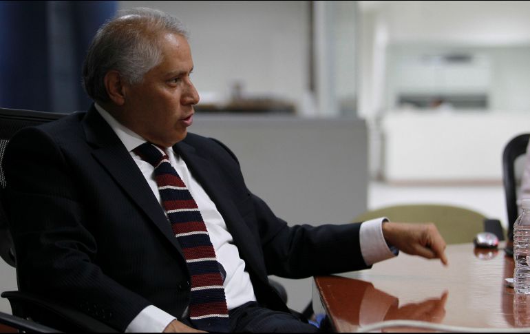 Armando García Estrada, titular de la Cuarta Sala Unitaria del TJA, dijo desconocer “el origen, la causa y la razón legal de lo que sucede”. EL INFORMADOR/Archivo