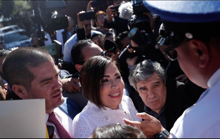 Robles acudió ayer al reclusorio Sur de Ciudad de México para comparecer ante un juez. SUN/ARCHIVO