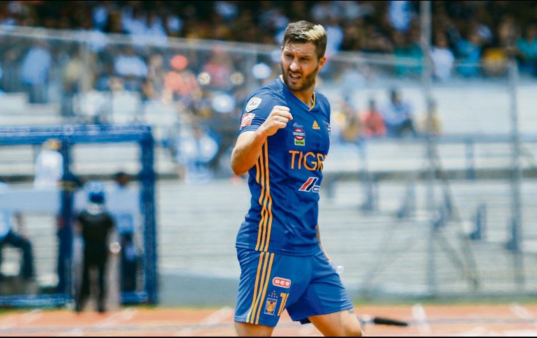 André-Pierre Gignac es el referente de Tigres. IMAGO7