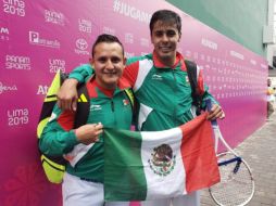 López y Molina vencieron 2-0 este sábado a la dupla de Estados Unidos. TWITTER / @CONADE