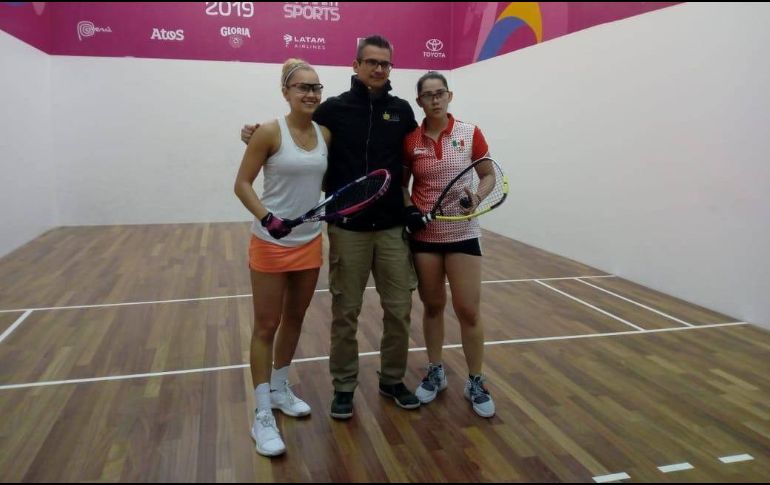 El partido entre Montserrat Mejía y Natalia Méndez fue el definitivo para que la mexicana se colgara el oro, partido que duró una hora y 13 minutos. TWITTER / @CONADE